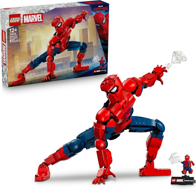 LEGO | Marvel Personaggio di Spider-Man – Action Figure Giocattolo del Supereroe con Minifigure da Collezione