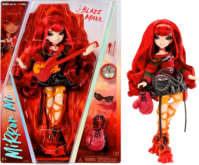 Blaze Maxx Fashion Doll – Emozione elettrizzante, con oltre 15 punti di articolazione