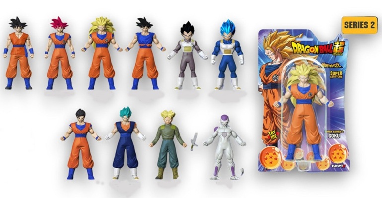 Dragon Ball Monster Flex Serie2 10 ass.