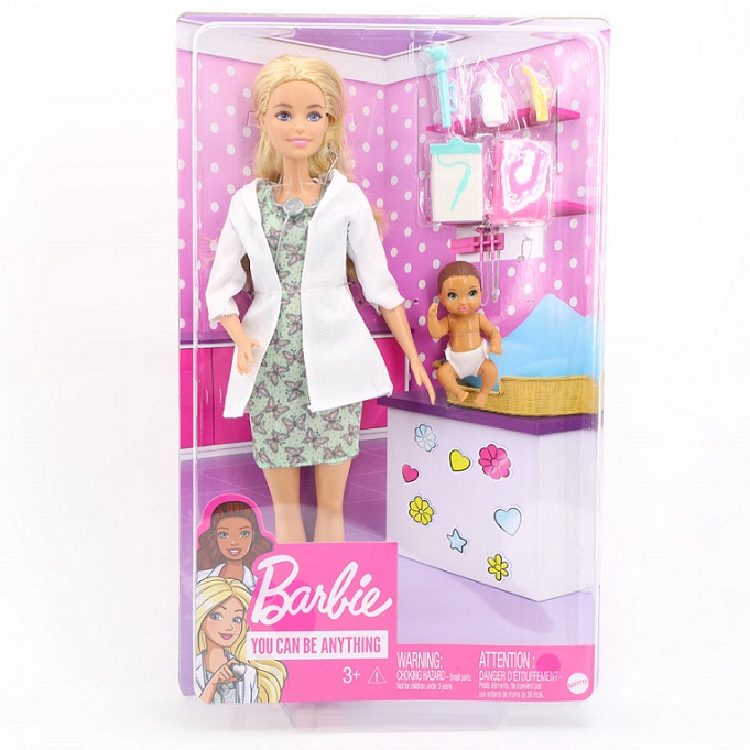Barbie Pediatra con bambino