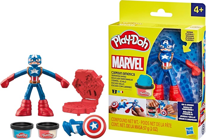 Play-Doh Captain America Stamping Shield