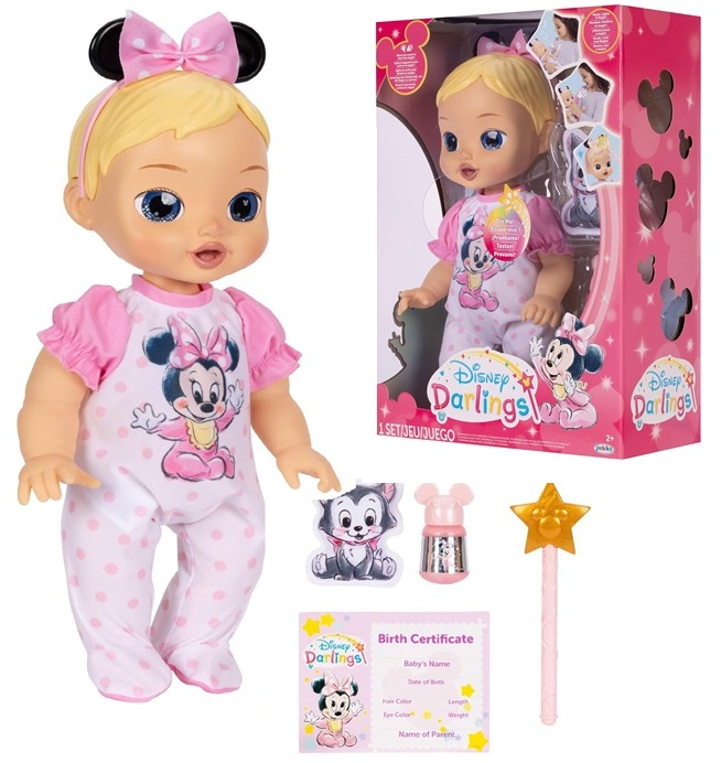 Disney Bambola interattiva deluxe Darlings Minnie Mouse 33cm