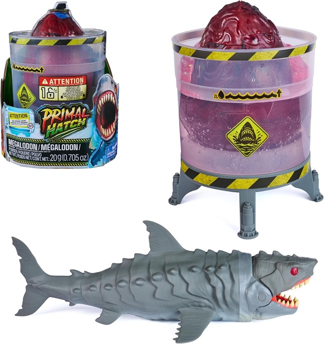 Primal Hatch, Uovo di Squalo Megalodon Schiude, 5+ Anni