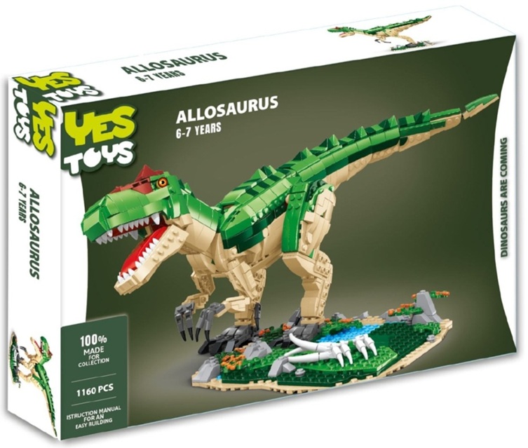 Yes Toys Allosaurus 1160 pezzi