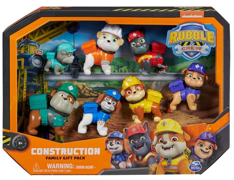 Rubble & Crew, Confezione Regalo, set con 7 personaggi