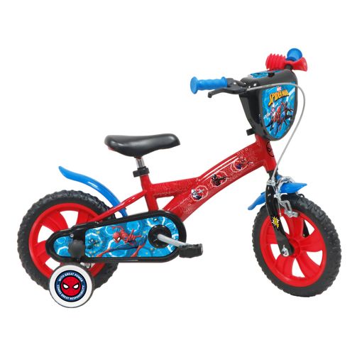 Bicicletta Marvel Spiderman  da 12″ Pollici da 90 A 100 Cm