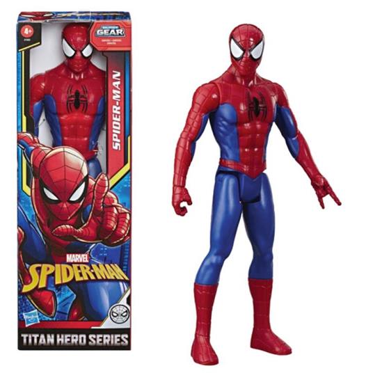 Spiderman  Blue Calssic Personaggio 30cm Titan Hero 30 Cm