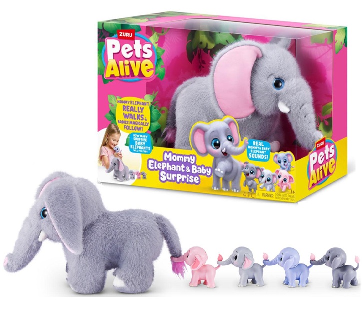 Mommy Mamma Elefante con Baby