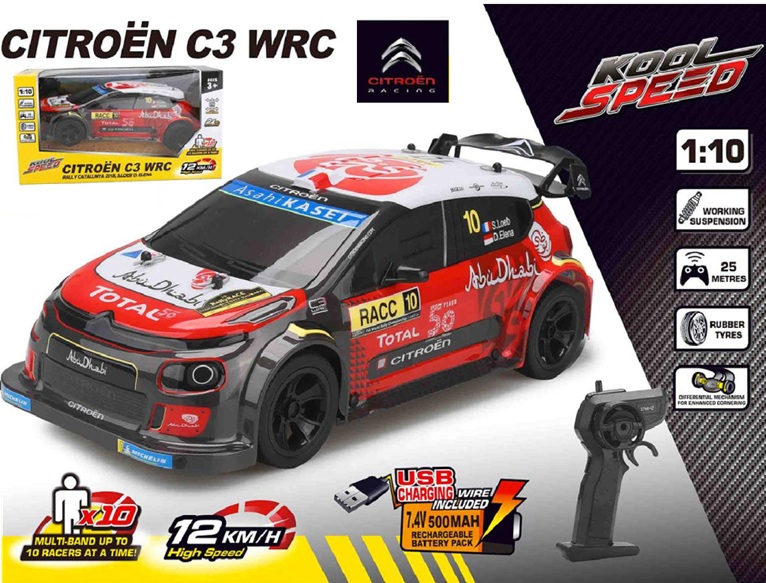 Auto radiocomandata Citroën 1:10 2.4G WRC