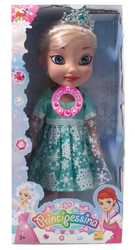 BAMBOLA PRINCESSA DELLE NEVI 38 CM