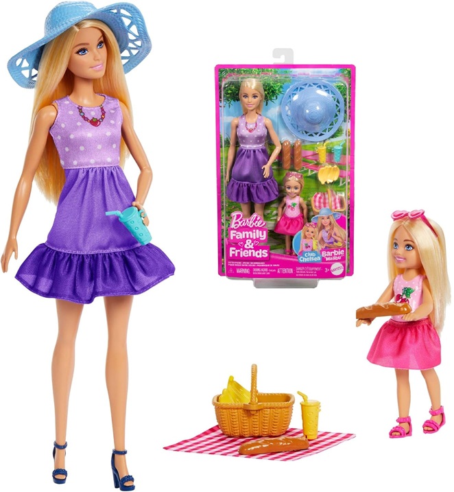 Barbie Famiglia e Amici Bambole e accessori Playset a tema picnic