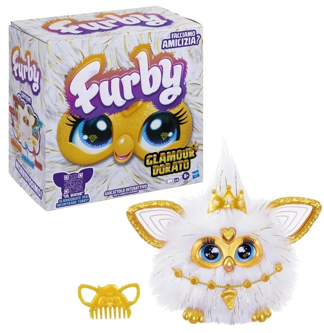 Fur furby golden glam