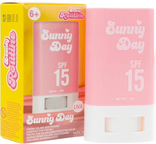 Beauty Routine Sunny Day Stick Crema solare protezione 15