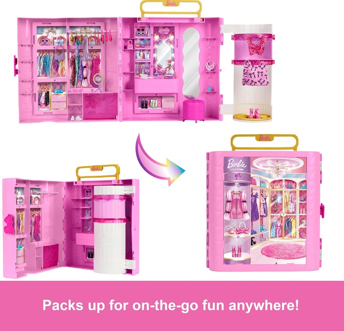 Barbie Spin & Style Set da gioco Armadio e camerino, novità 2026