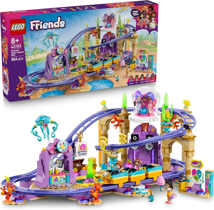 LEGO Friends Montagne russe della sirenetta 42703