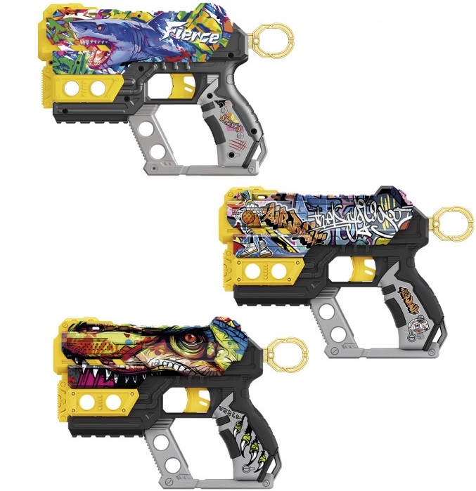 Pistola sparadardi Tachan 3 Sogg.in assortimento vendita singola