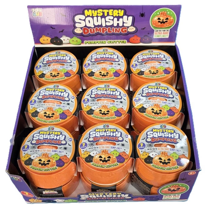 Squishy a Forma di Raviolo di Halloween sogg.assortiti e a sorpresa vendita singola