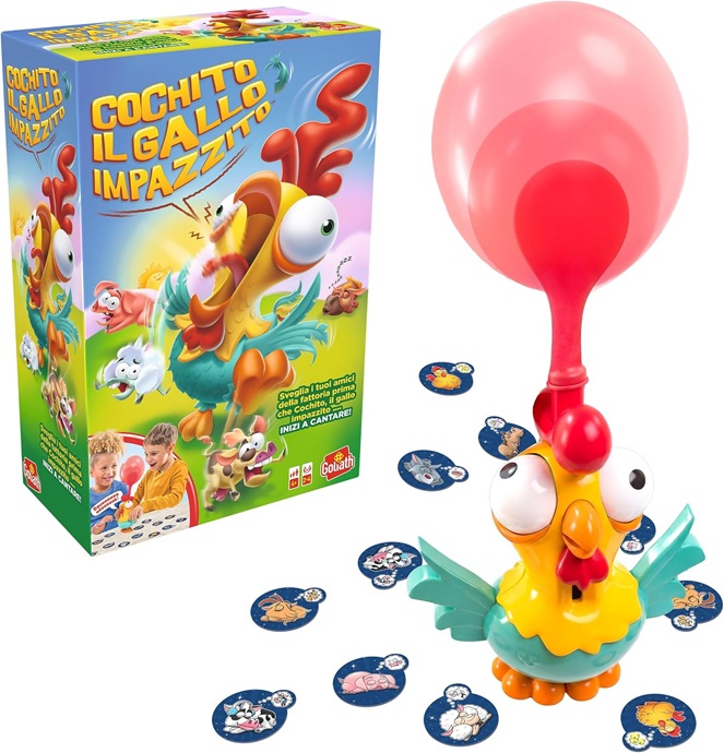 Goliath – Bartolito il Gallo Impazzito – Gioco di Azione per Bambini 3+